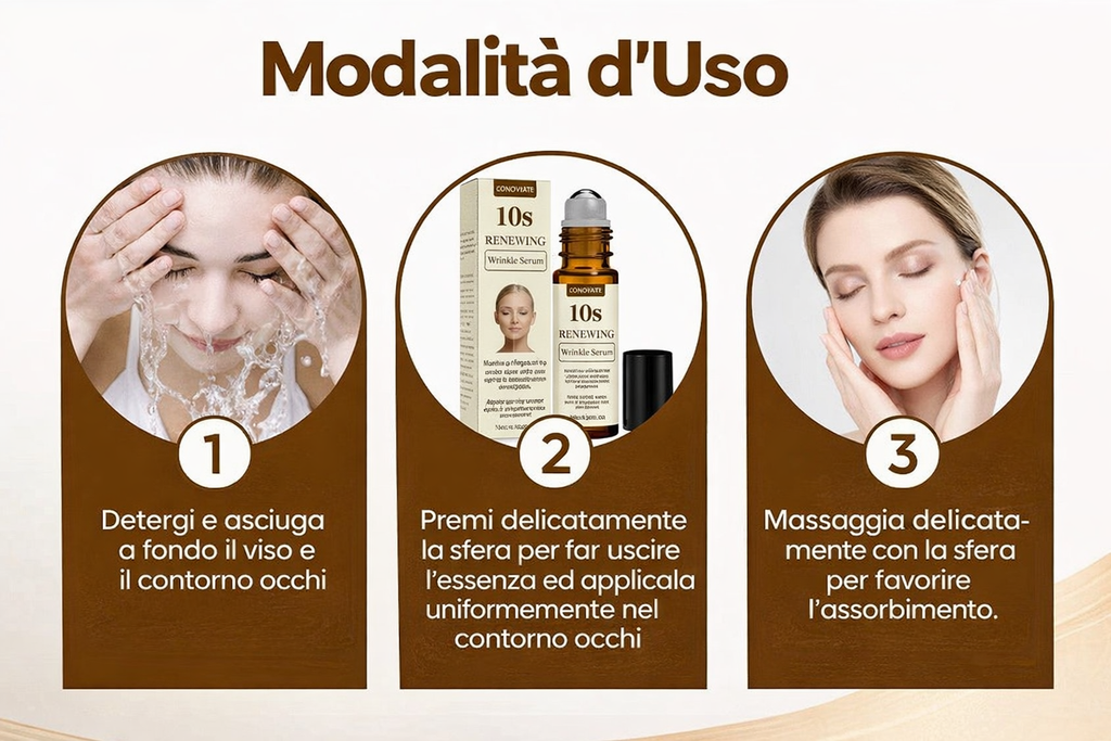 Siero antirughe rigenerante Zonovate® 10s