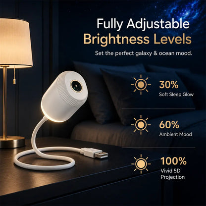 𝐋𝐮𝐦𝐨𝐫𝐢𝐞®🐥NEXT-GEN SMART PROJECTION HD Smart Dynamic 5D Holographic Night Light Projector