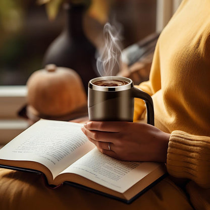 Last 3 Hours: 60% Off! ☕ Self-Stirring Coffee Mug with Magnetic Mixer – 380 ml, Rechargeable