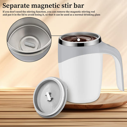 Last 3 Hours: 60% Off! ☕ Self-Stirring Coffee Mug with Magnetic Mixer – 380 ml, Rechargeable
