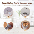 Final 3 Hours 60% OFF!☕Self-Stirring Coffee Mug with Magnetic Mixer – 380ml Rechargeable